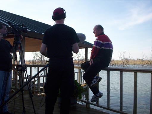 booming for an interview with an ACAP Pilot